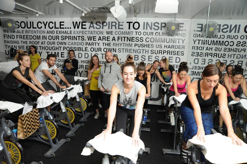 SoulCycle - 11/17/2014 - Los Angeles, California - CFDA/SOULCYCLE CHARITY RIDE held at SoulCycle, Los Angeles, CA. Photo Credit: Owen Kolasinski/BFAnyc/Sipa USA