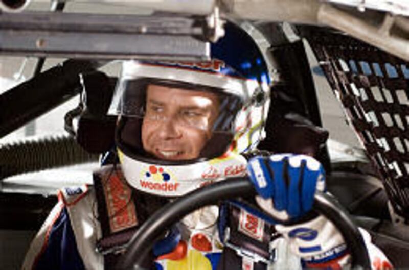 Will Ferrell in "Talladega Nights: The Ballad of Ricky Bobby" \— a movie that's all about getting laughs.