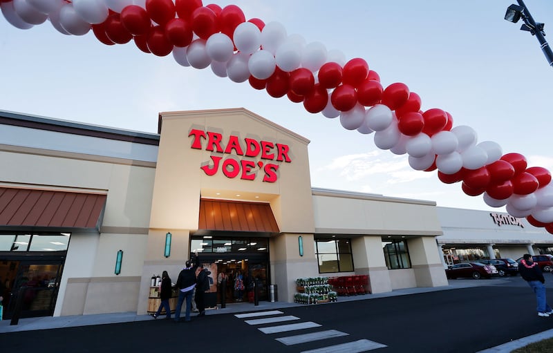 The grand opening of Traders Joe’s in Cottonwood Heights, Utah, Friday, Feb. 6, 2015.