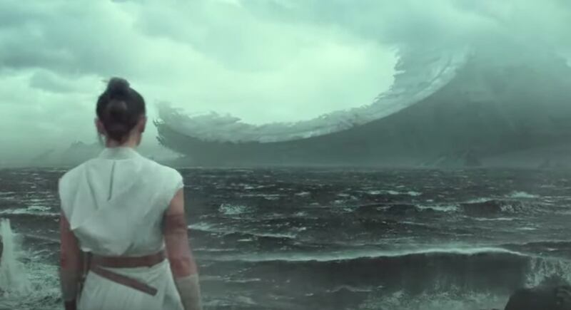 A still from “The Rise of Skywalker.”