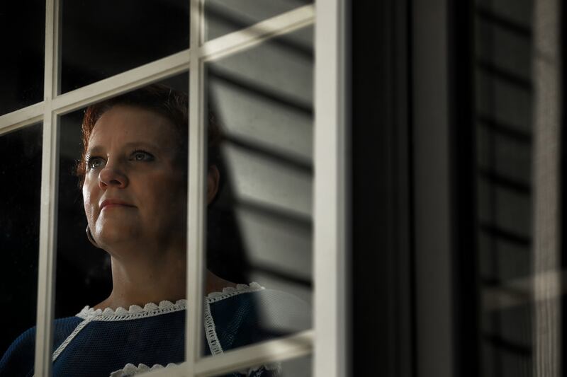 Dianne Grossman's daughter, Mallory, committed suicide at age 12 after what her mom said was incessant bullying by classmates at school. In the aftermath of her death in 2017, Grossman, pictured Wednesday, July 18, 2018, in her Rockaway, New Jersey, home,