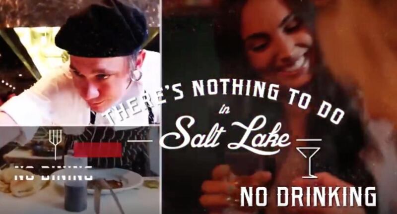 A video for a tourism campaign flashes the slogan, "There's Nothing To Do In Salt Lake" across the screen, followed by a montage of tightly edited footage showing groups enjoying the city's nightlife and amenities. Visit South Bend Mishawaka pulled its $2