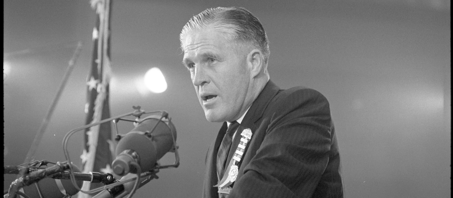 George Romney speaks at the 1964 Republican National Convention.