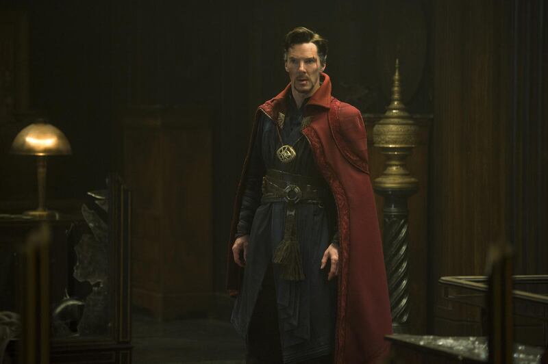 Benedict Cumberbatch as Doctor Stephen Strange in “Doctor Strange.”