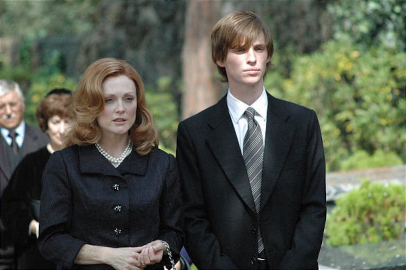 Julianne Moore and Eddie Redmayne star in "Savage Grace."