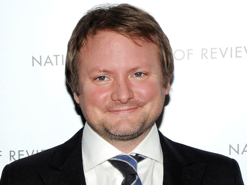 FILE - In this Jan. 8, 2013 file photo, screenwriter Rian Johnson attends the National Board of Review Awards gala in New York. The Walt Disney Co. has announced that Johnson will create a new trilogy for the “Star Wars” universe, greatly expanding the di