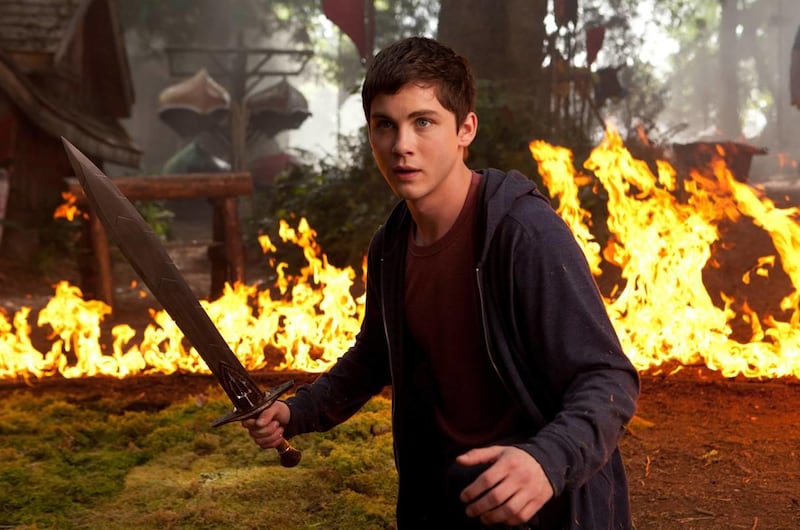 Percy Jackson (Logan Lerman) in “Percy Jackson: Sea of Monsters.”