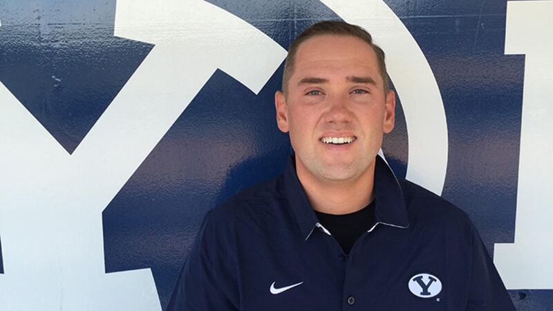Tuckett Slade poses for a photo. Slade's has been named director of BYU baseball options.