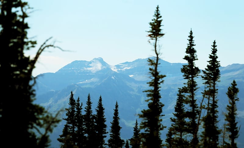 Mount Timpanogos from American Fork Canyon on Sept. 18, 2017. Although one of the most popular hikes in Utah, it is also one of the most difficult.
