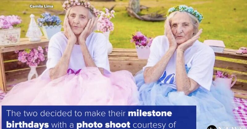A pair of twin sisters in Brazil just celebrated their 100th birthday, and they want the world to know it. The twins plan to celebrate their 100th birthday on May 20 with their large family.