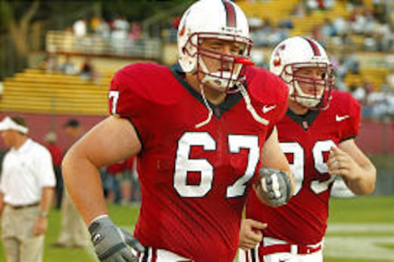 Kirk Chambers (67) will return to Provo to play BYU on Saturday.