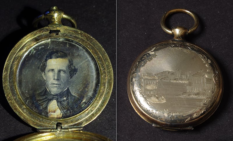 A daguerreotype was discovered inside the Smith/Larsen watch locket by Dan Larsen is believed by some to be Joseph Smith.