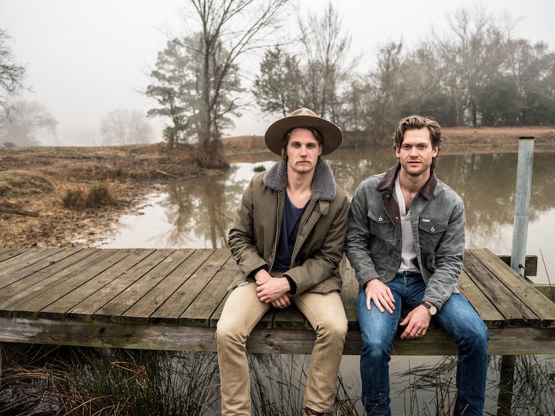 Zach Chance (left) and Jonathan Clay met in the small town of Magnolia, Texas, when they were 14 years old. After pursuing solo careers, the friends formed the band Jamestown Revival. The band plays the Commonwealth Room in Salt Lake City on June 28.