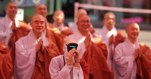Can a robot achieve enlightenment? Humanoid AI robot debuts as Buddhist monk