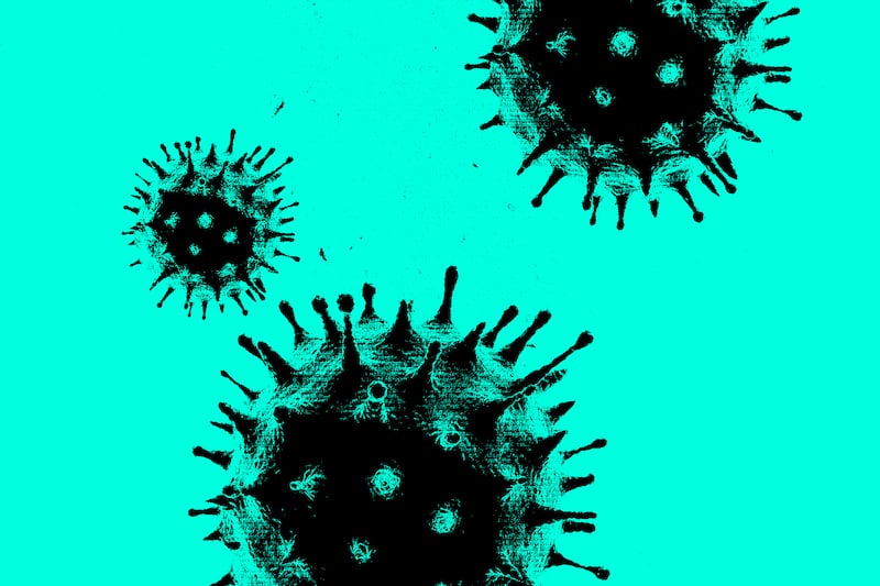 An illustration of COVID-19.