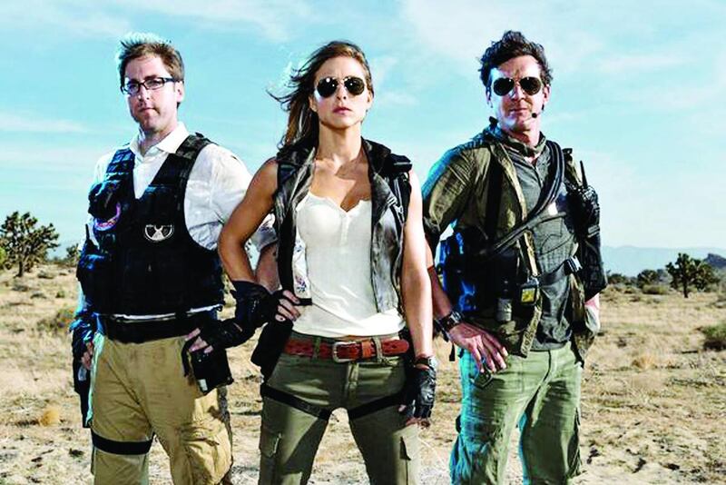 Ben McGee, Erin Ryder and James Fox of "Chasing UFOs."