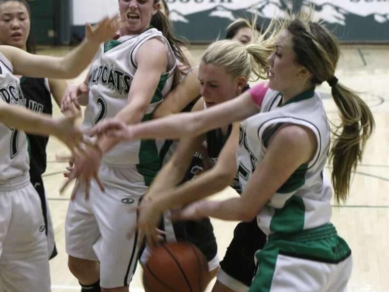 as South Summit High defeats Waterford 53-29 in girl's 2A basketball  Tuesday, Feb. 5, 2013, in Kamas.