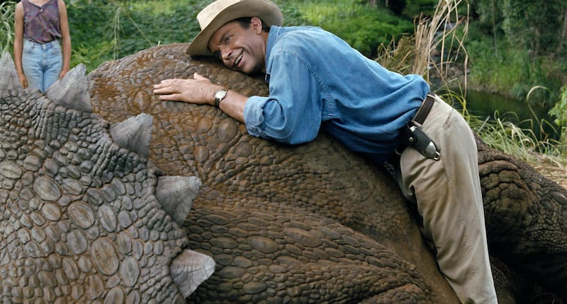 Sam Neill in “Jurassic Park.”