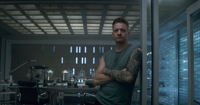 Hawkeye/Clint Barton (Jeremy Renner) in a scene from Marvel Studios' Avengers: Endgame. he global box office has a new king in “Avengers: Endgame.”