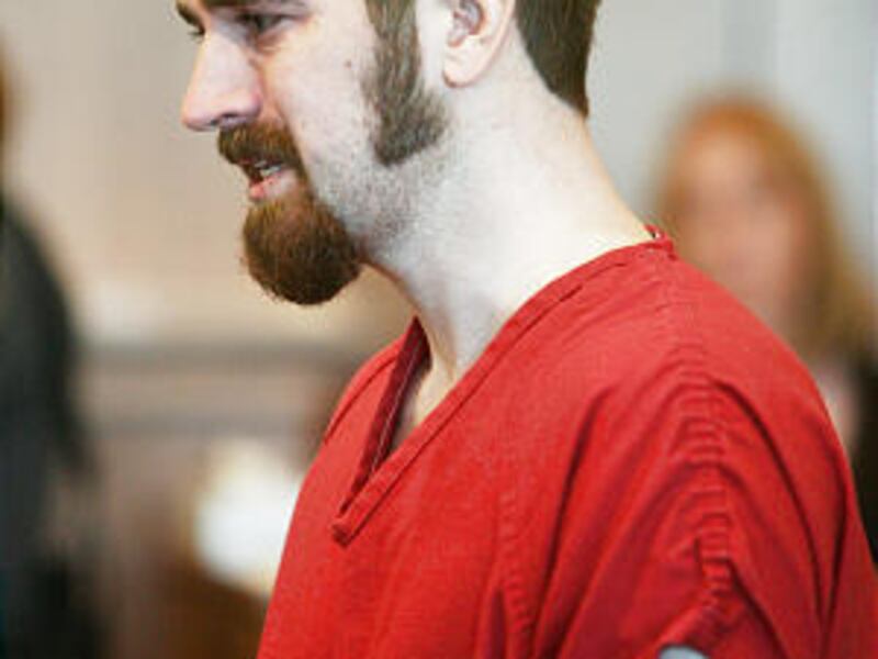Walter Smith apologizes in court Tuesday to the family members of Nicole Speirs, whom he drowned.