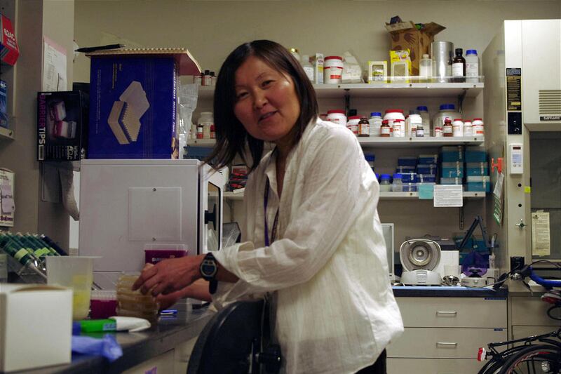 Esther Fujimoto, was killed after being hit by a boat in Pineview Reservior, Aug. 21, 2011.