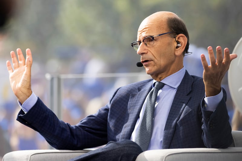 “SEC Nation” host Paul Finebaum predicted the Pac-12 will collapse in the coming years.