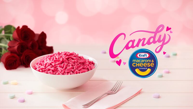 Kraft-Heinz announced Wednesday it will be releasing a new pink macaroni and cheese dish in time for Valentine’s Day.