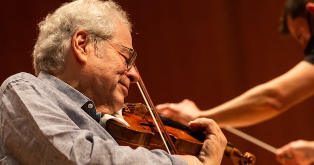 Master violinist Itzhak Perlman is returning to Utah
