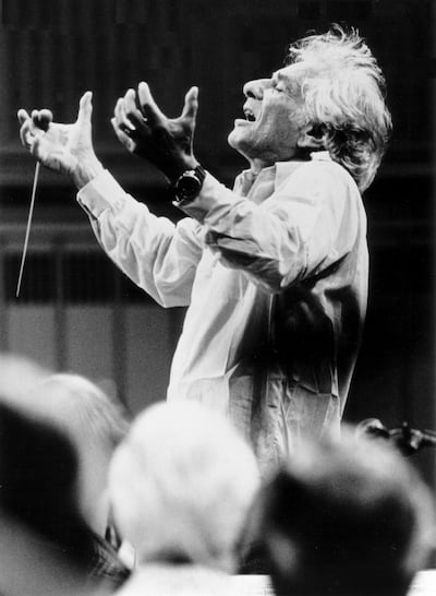 Leonard Bernstein was the longtime music director of the New York Philharmonic and well known for popular works, including the musical "West Side Story" and the operetta "Candide."