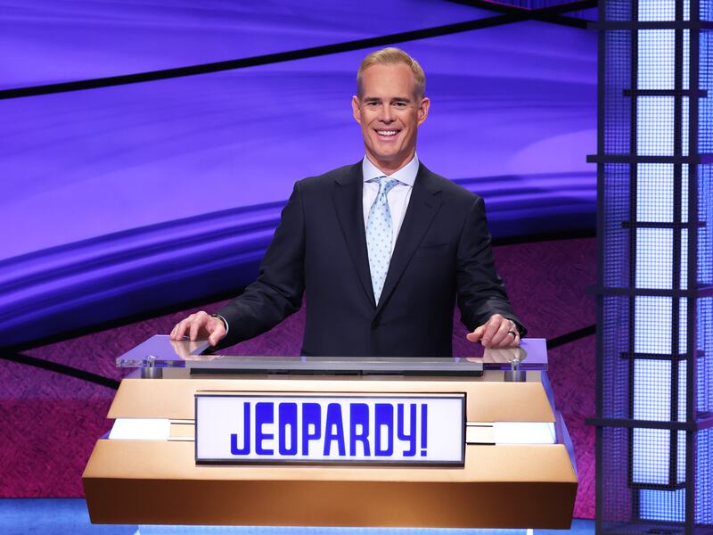 Joe Buck will host “Jeopardy!” from Aug. 9 through Aug. 13.