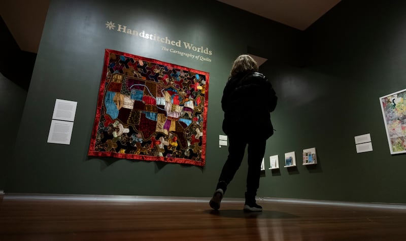 Nancy Rigby visits “Handstitched Worlds: The Cartography of Quilts” at the Utah Museum of Fine Arts.