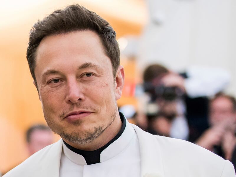 Elon Musk attends The Metropolitan Museum of Art’s Costume Institute benefit gala celebrating the opening of the Heavenly Bodies: Fashion and the Catholic Imagination exhibition in New York.