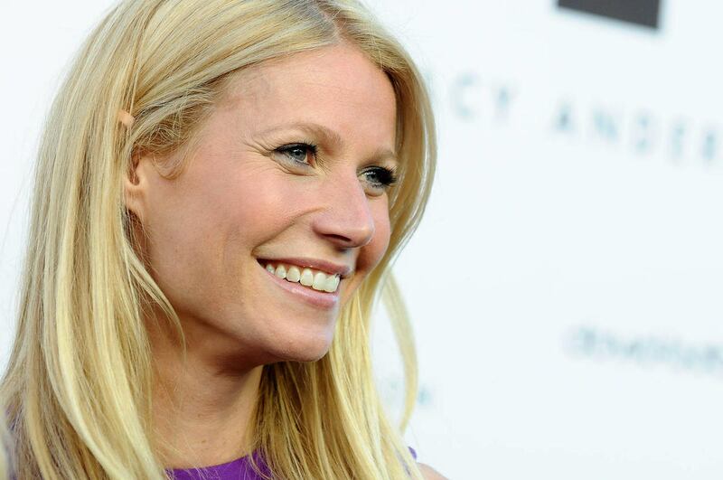 Gwyneth Paltrow arrives at the opening of the Tracy Anderson flagship studio on Thursday, April 4, 2013 in Los Angeles. Recent metaphorical comments by Paltrow have been criticized by the media.