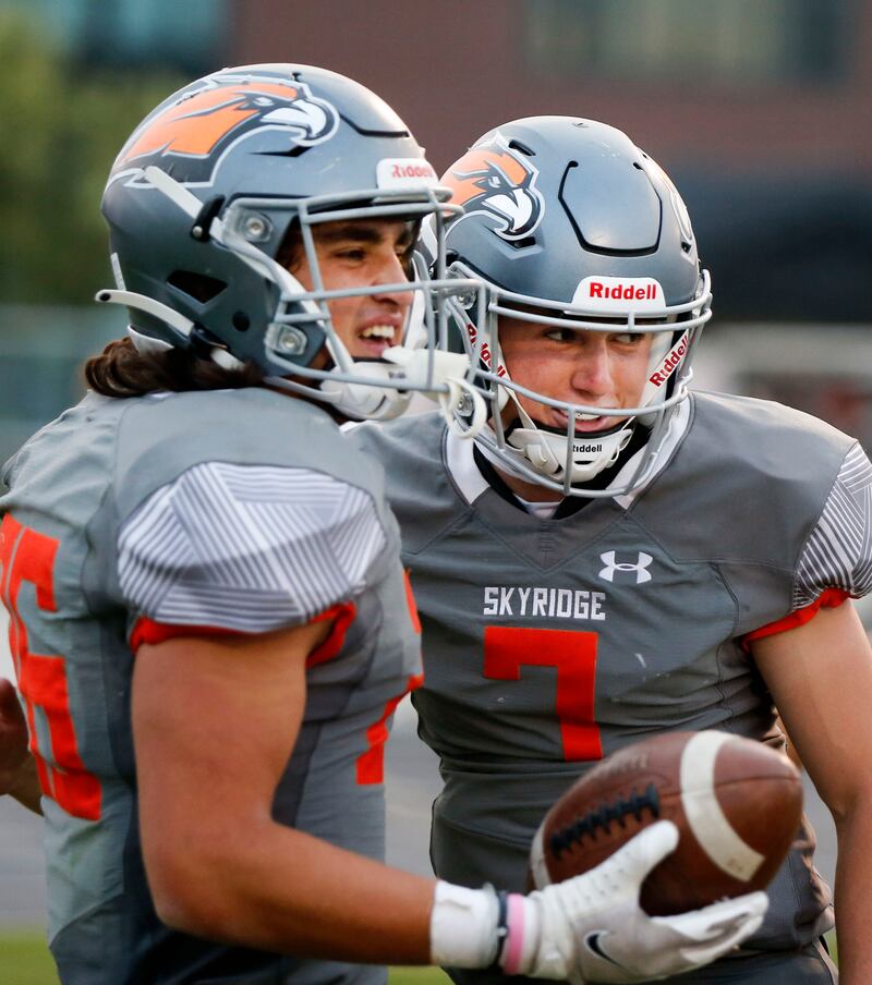 High school football Skyridge dominates Bingham with a statement