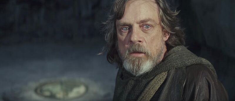 Luke Skywalker, forever considered the hero of the Star Wars universe, is being accused of going dark side in the next film, “The Last Jedi.”