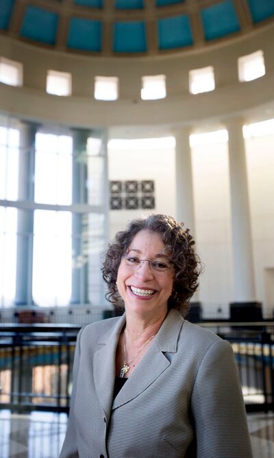 Judge Denise Posse-Blanco Lindberg at the Matheson Courthouse in Salt Lake City.
