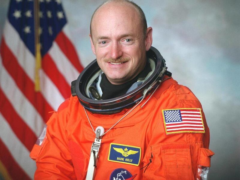 This undated photo provided by NASA shows Capt. Mark E. Kelly. The astronauts wife, Rep. Gabrielle Giffords, D-Ariz., was shot Saturday, Jan. 8, 2011 when an assailant opened fire in an area where the lawmaker was meeting with constituents in Tucson, cong