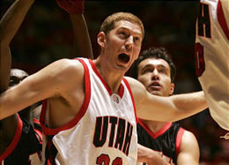 Utah's Chris Jackson has been hampered by injuries during his years at Utah. Coach Ray Giacoletti looks for his big man, who's finally healthy, to step up this year.