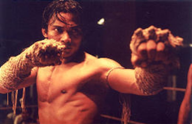 In "Ong-Bak: The Thai Warrior," Tony Jaa plays Ting, who uses martial arts to protect a tiny village.