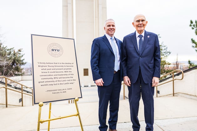 A BYU landmark will now host President Oaks’ vision for the university