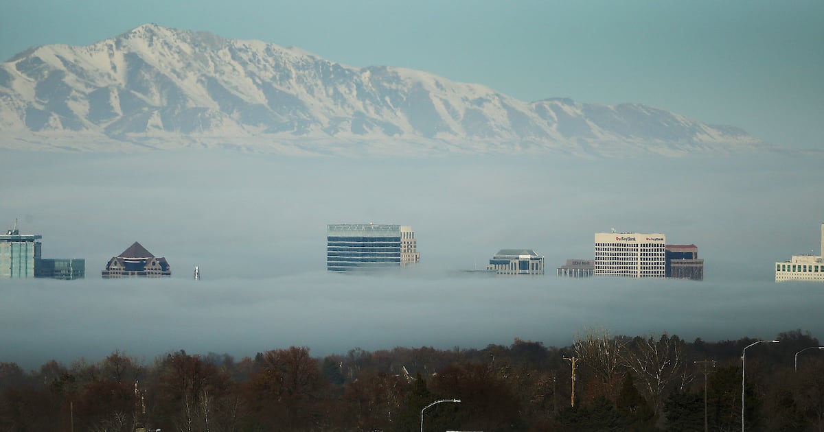 Slc Ut Inversion Guest opinion: Winter inversion could make COVID-19 worse in Salt Lake ...