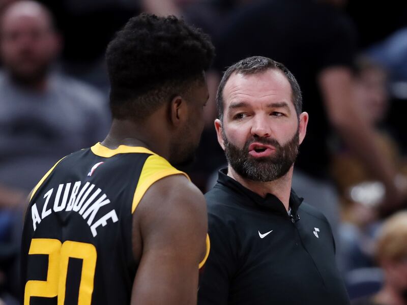 Former Utah Jazz assistant coach Alex Jensen will be a part of Jason Kidd’s staff with the Dallas Mavericks.