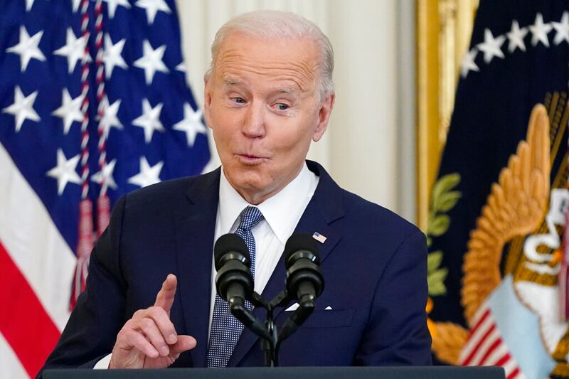 President Joe Biden at the White House.