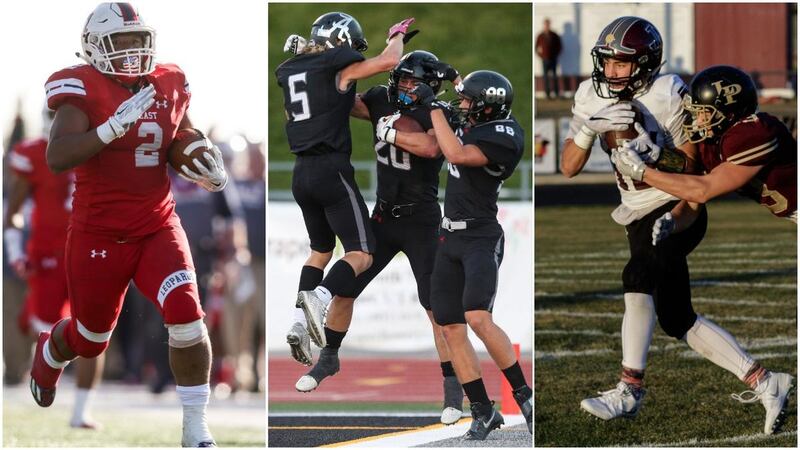 East's Jaylen Warren, Alta's Josh Davis and Jordan's Spencer Curtis all left their mark on the 2016 football season.