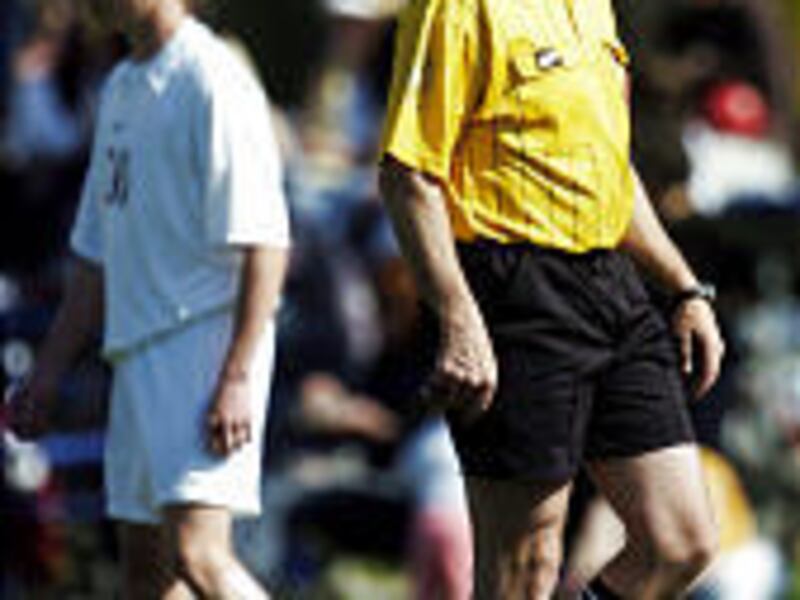 Norm Williamson is one of nearly 100 soccer referees certified by the UHSAA. Fan abuse and time constraints scare away many new officials.