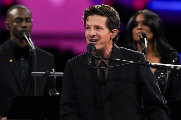 Watch: Charlie Puth sings the national anthem at the Super Bowl