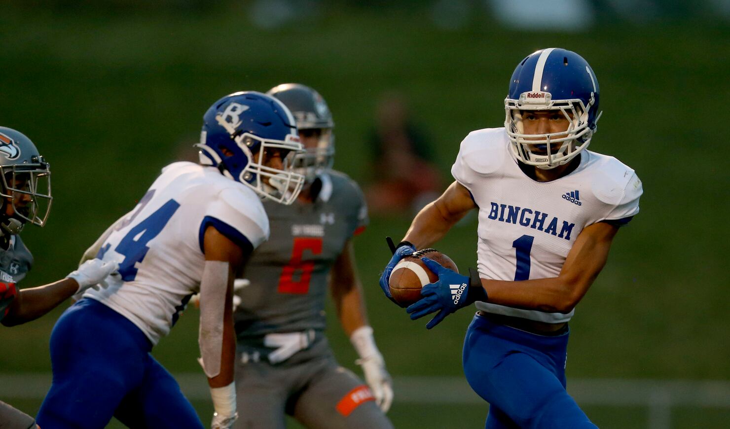 High school football Skyridge dominates Bingham with a statement