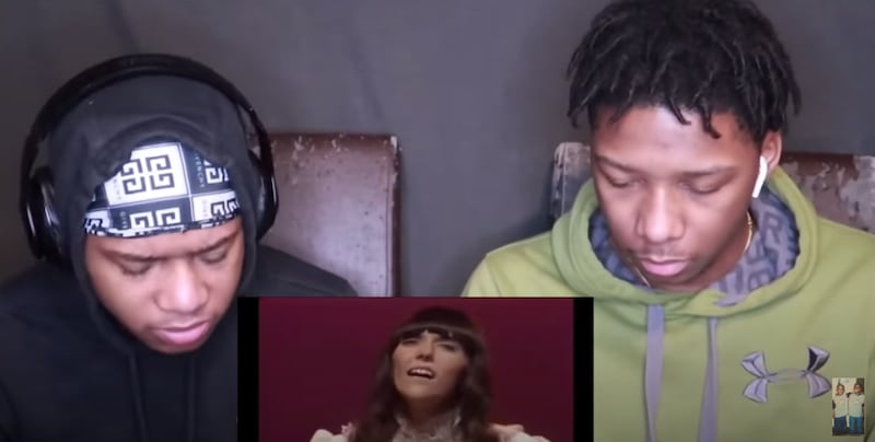 These twins hear popular classic songs like Dolly Parton’s ‘Jolene’ and the Carpenters’ ‘Rainy Days and Mondays’