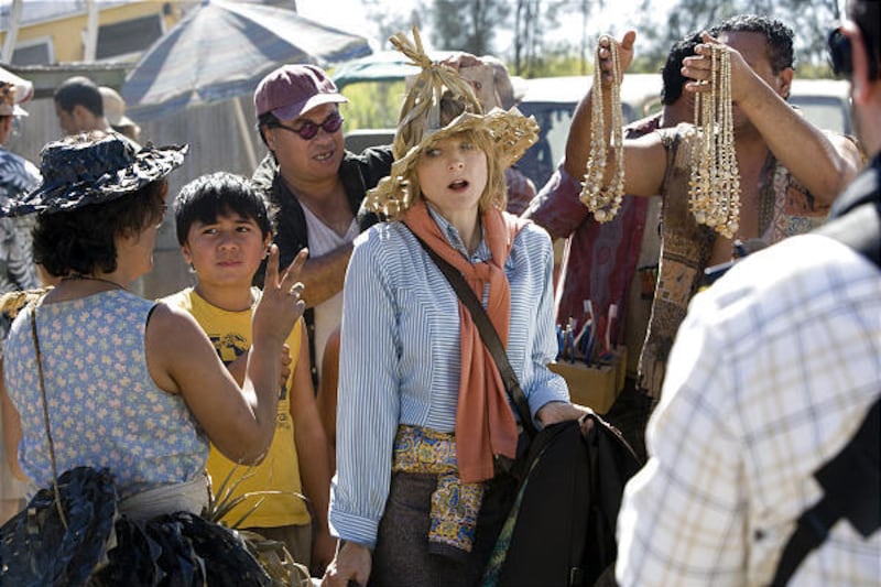 Jodie Foster stars as Alexandra Rover, a writer researching volcanoes, in "Nim's Island."