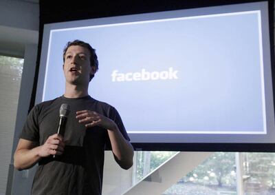 Facebook CEO Mark Zuckerberg speaks at Facebook headquarters in Palo Alto, Calif., Thursday, April 7, 2011.